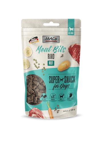 Mac's Dog Gesunde Snacks für Hunde, 6 x 120 g, sortiert (6 x Kalbfleisch) von CT-TRONICS