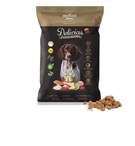 Mediterranean Natural Delicias Nassfutter für Hunde, mediterraner Geschmack (3 kg) von CT-TRONICS
