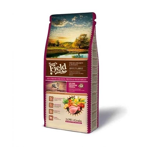 Sam's Field Hundefutter Trockenfutter (Hähnchen und Kartoffeln, frisch, Erwachsene, L, 13 kg) von CT-TRONICS