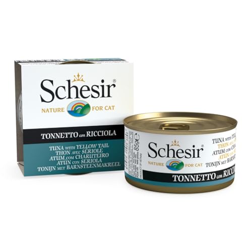 Schesir | Gelee | verschiedene Geschmacksrichtungen | 14 x 85 g (14 x 85 g, Thunfisch mit Seriola in Gelee) von CT-TRONICS