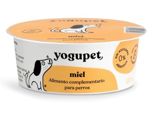 Yogupet Pasteurisiertes Ergänzungsfutter für Hunde, 8 x 110 g (Honig) von CT-TRONICS