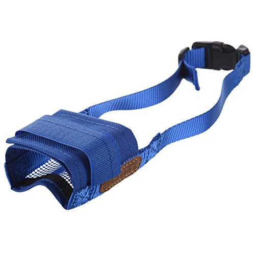 Maulkorb für Hunde, gegen Bellen, weich, Größe S, Blau Maulkorb für Hunde, gegen Bellen, weich, Größe S, Blau von CTRLZS
