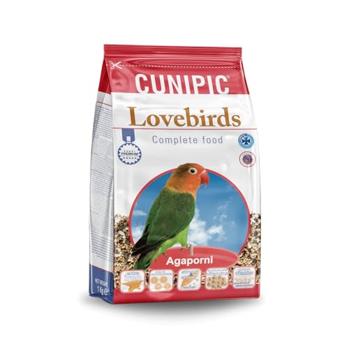 CUNIPIC AGA1 COMIDA AGAPORNIES 1KG (NDR), Kunststoff, Black von CUNIPIC