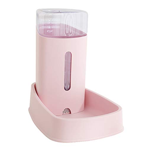 CUSROS 3,8 L Wasserspender Mit Großem Fassungsvermögen Wasserspeicher, Automatischer Wasserfutterspender Für Hundekatzen Feeder Pet Supply Rosa EIN von CUSROS