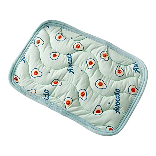 CUSROS Hamster-Pad, kühlendes Eistuch, Hase, Chinchillas, Schlafkissen, Sommer, Haustierbedarf, Grün, 2XS, 2XS von CUSROS