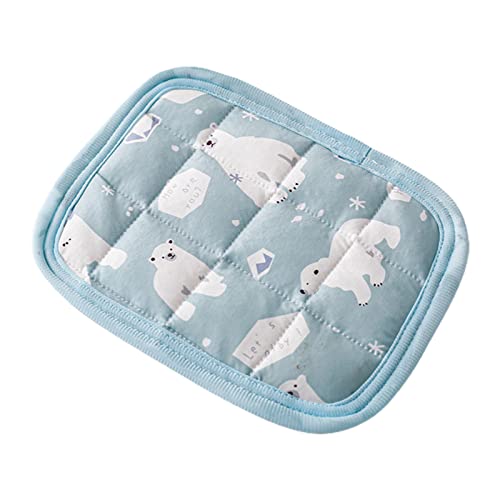 CUSROS Hamster-Pad, kühlendes Eistuch, Hase, Chinchillas, Schlafkissen, Sommer, Haustierbedarf, himmelblau, 2XS, 2XS von CUSROS