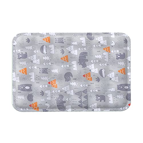 CUTIECLUB Haustier Hund Kühlmatte Pad für Sommer, Welpen Hunde Katzen halten kühl Ice Pad Cool Silk Matratze Bett Matten Grau L von CUTIECLUB