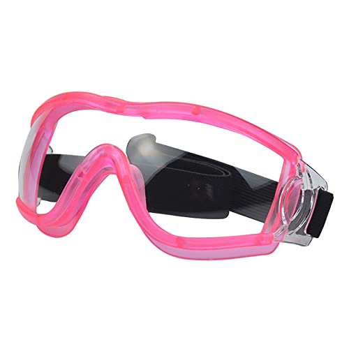 CUTIECLUB Haustierbrille Sonnenbrille Augenschutz Anti-UV-Farbe Kühlbrille mit Gummiband für Hunde Brille PinkClear von CUTIECLUB