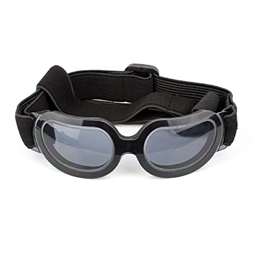 CUTIECLUB Sonnenbrille für Haustiere, Hundebrille, UV-Schutz, wasserdicht, Augenschutz, Farbe, coole Brille für Hunde, Katzen, Schwarz von CUTIECLUB