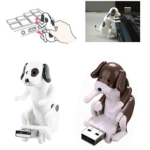 CUTeFiorino Toy Cute Lot Pet USB Dog Stress Plüschtier Spielkissen (Brown, One Size) von CUTeFiorino