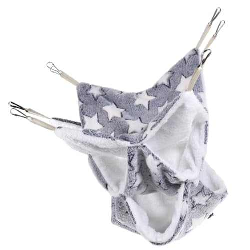 CVUTOVO Ferret Und Hamster Hängematte Dreischichtige Schlafpouch Für Kleintiere Für Winter Einfache Für Frettchen Ratten Meerschweinchen Hamster Und CVUTOVO Ferret Und Hamster Hängematte Dreischichtige Schlafpouch Für Kleintiere Für Winter Einfache Für Frettchen Ratten Meerschweinchen Hamster Und von CVUTOVO