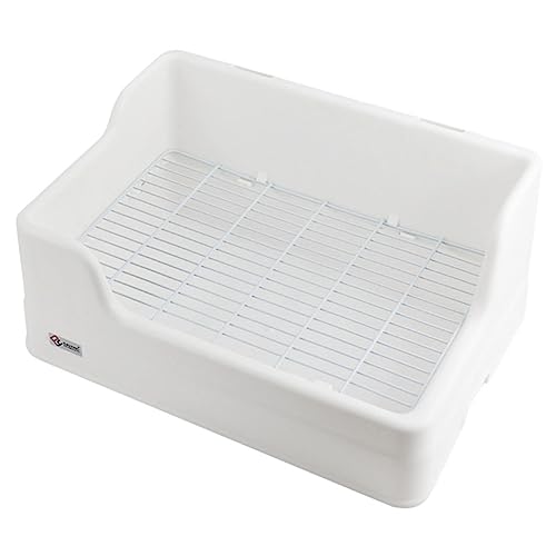 CVUTOVO Großes Kaninchen Wc mit Rutschfester Bodenwanne Wiederverwendbar und Sicher für Kaninchen Hamster Meerschweinchen und Kleine Haustiere Leicht zu Reinigen und Langlebig CVUTOVO Großes Kaninchen Wc mit Rutschfester Bodenwanne Wiederverwendbar und Sicher für Kaninchen Hamster Meerschweinchen und Kleine Haustiere Leicht zu Reinigen und Langlebig von CVUTOVO