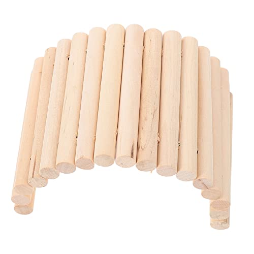 CVUTOVO Hamsterleiter aus Holz Sicheres Kletterspielzeug für Hamster und Kleintiere Fördert Bewegung und Koordination Langlebig und Platzsparend CVUTOVO Hamsterleiter aus Holz Sicheres Kletterspielzeug für Hamster und Kleintiere Fördert Bewegung und Koordination Langlebig und Platzsparend von CVUTOVO
