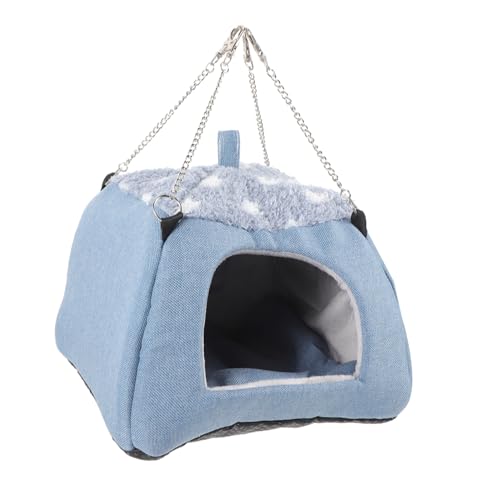 CVUTOVO Hamsterversteck Warmes Hamsterbett Für Kleintiere Hängendes Nest Für Hamster Chinchillas Und Meerschweinchen Bequemes Schlafhaus Für Haustiere CVUTOVO Hamsterversteck Warmes Hamsterbett Für Kleintiere Hängendes Nest Für Hamster Chinchillas Und Meerschweinchen Bequemes Schlafhaus Für Haustiere von CVUTOVO