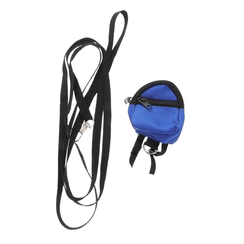 CVUTOVO Haustier gekleideter Rucksack Bartagame an Leine Reptiliengurt Professionelle Leine für Bartagame Bartagamen-Gehleine verstellbare Eidechsenleine Echsenkabelbaum Metall Blau CVUTOVO Haustier gekleideter Rucksack Bartagame an Leine Reptiliengurt Professionelle Leine für Bartagame Bartagamen-Gehleine verstellbare Eidechsenleine Echsenkabelbaum Metall Blau von CVUTOVO