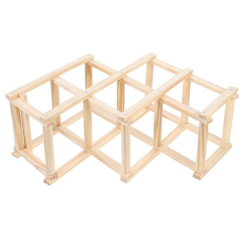 Holz Kletterleiter für Hamster Natürliches für Kleintiere Interaktive Kletterhilfe für Hamster Meerschweinchen Chinchillas und Andere Kleine Fördert Bewegung und Gesundheit Sicher Holz Kletterleiter für Hamster Natürliches für Kleintiere Interaktive Kletterhilfe für Hamster Meerschweinchen Chinchillas und Andere Kleine Fördert Bewegung und Gesundheit Sicher von CVUTOVO