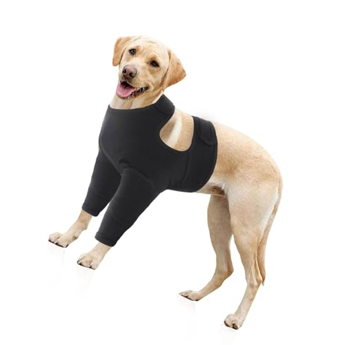 CVZQTE Haustier Hülsenbandage Für Die Vorderbeine Hilft Bei Der Heilung. Bequeme Ärmel Leggings Gegen Leckende Hunde Leggings Ellenbogenbandage von CVZQTE