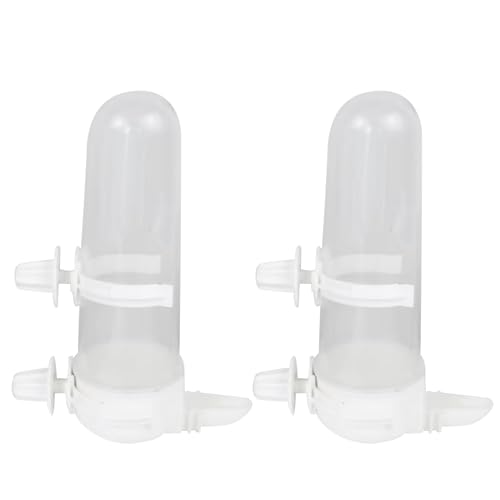 Vogelfutterbox Wasserspender für Papageien, automatische Vogelfutterbox, kleine Vogelfutterstation, Vogelkäfig-Zubehör, 2 Stück, Wasserspender für Vögel, automatischer Vogelwasserspender Vogelfutterbox Wasserspender für Papageien, automatische Vogelfutterbox, kleine Vogelfutterstation, Vogelkäfig-Zubehör, 2 Stück, Wasserspender für Vögel, automatischer Vogelwasserspender von CVZQTE