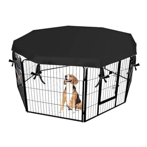 CWOQOCW Laufgitterabdeckung für Haustiere, achteckig, wasserdicht, Oxford-Gewebe, Abdeckung für Hunde, Katzen, für den Innen- und Außenbereich, silberfarben CWOQOCW Laufgitterabdeckung für Haustiere, achteckig, wasserdicht, Oxford-Gewebe, Abdeckung für Hunde, Katzen, für den Innen- und Außenbereich, silberfarben von CWOQOCW