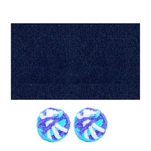 CYHTYM Kratzmatte Katze Selbstklebend Katzen-Wandkratzmatte, zuschneidbares Katzenkratzbrett, Sofa-Ersatzteppich, selbstklebendes Katzenkratzbaum-Pad(Navy Blue,30x100cm/11.8x39.3) von CYHTYM