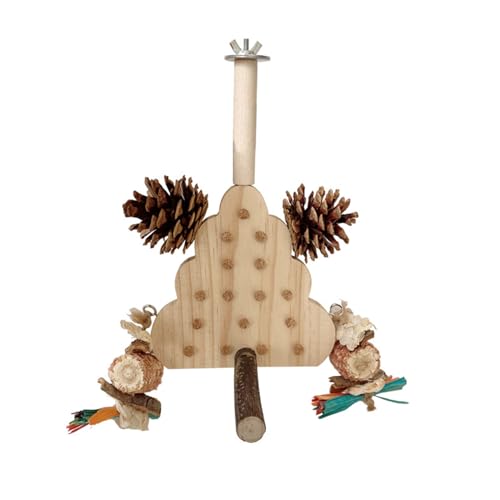 CYILPR Vogelspielzeug, Vogel-Kauspielzeug für geistige Stimulation, halten Sie Ihren Vogel aktiv und glücklich mit interaktivem Spielzeug zum Stressabbau von CYILPR