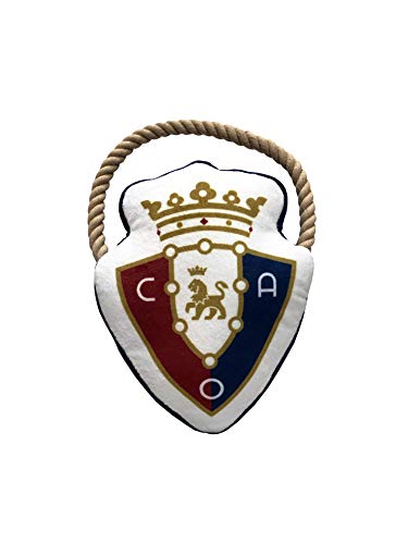 ATLÉTICO OSASUNA CF - Seilspielzeug mit Plüschtier für Hunde, Einheitsgröße für große, mittlere und kleine Hunde, 21 x 2 x 17 cm, offizielles Produkt von (CyP Brands). von CYPBRANDS