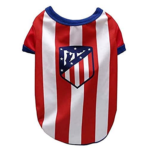 Atletico de Madrid SH-01L-ATL T-Shirt für Hunde, Größe L von CYPBRANDS