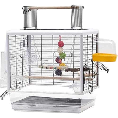 Flight Metall Vogelkäfig Große Kapazität Haustier Nest Supplies Multifunktionale Zucht Ornament Vogelkäfig für Indoor Outdoor Vogelhaus von CYXUANG