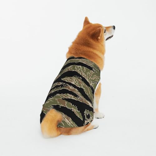 Weiche Haustierkleidung Linear Camouflage Hund und Katze Kleidung von CZZYH