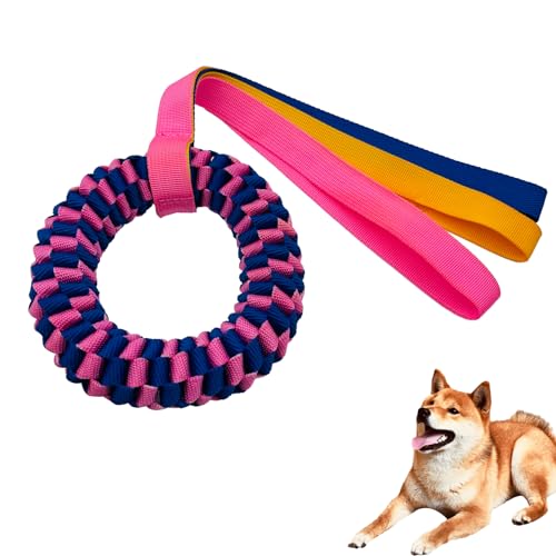 CaBYbigG Hundespielzeug mit Seil, Hundespielzeug für große Hunde, Rosa von CaBYbigG