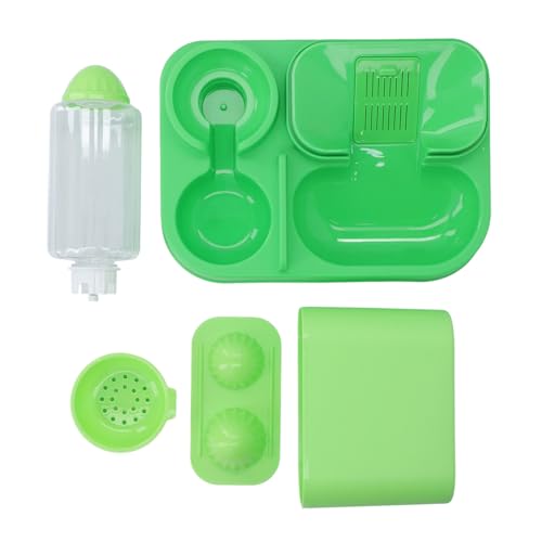 Automatischer 2 in 1 Futterspender und Wasserspender für Haustiere, große Kapazität, trocken, nass, geteilt, abnehmbar, Katzenschwerkraftfutter und Wasserspender Set von CaCaCook