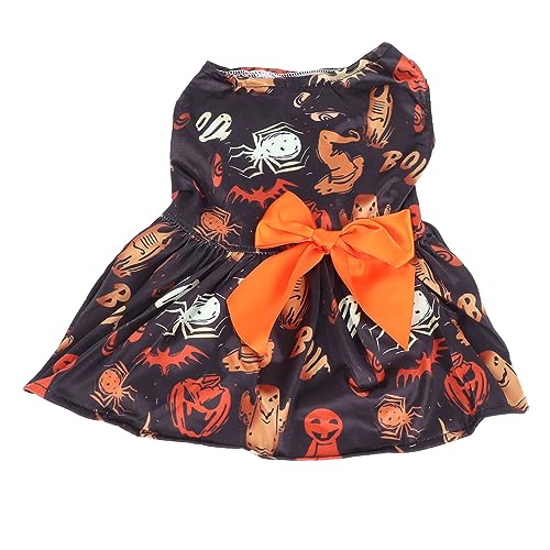 Halloween-Hundekleid, niedliches einzigartiges Muster, bequem, weich, Urlaubs-Outfit, Kleidung, Hundekleider, Welpen von CaCaCook