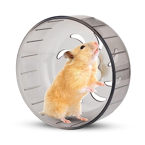 Hamster-Rad, 13 cm, Schönes Hamster-Lauf-Übungsrad, Kunststoff, Kleines Haustier-Spielzeug, Ratten-Lauf-Spielspielzeug von CaCaCook