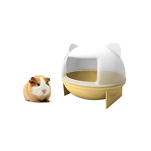 Cabilock Hamster-sandkasten Hamsterbadesand Katze Badezimmer Dekor Behälter Für Sandbäder Hamster Sandtoilette Zwerghamster Badezimmer Badebehälter Für Haustiere Klein Chinchilla von Cabilock