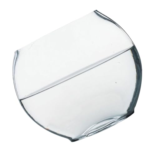 Cabilock Transparente Aquariumvase Fischschalen für Tafelaufsätze Pflanztopf für Terrarium Fischglas für Terrarium Kakteentopf glasvasen glasvase Set Bürozubehör dekoratives Aquariumbecken von Cabilock