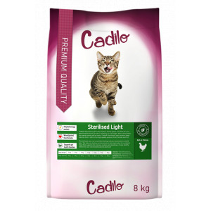 Cadilo Sterilised Light - Premium Katzenfutter 2 x 8 kg von Cadilo