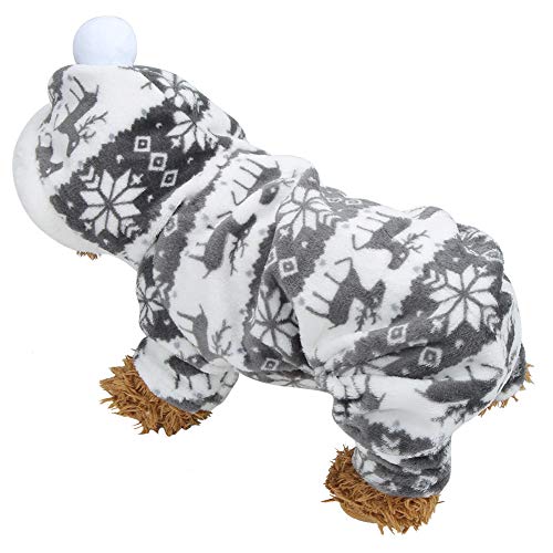 Caiqinlen Plüsch Hundekleidung, Outfit Hundekleidung, Herbst Winter für Tierpflegeprodukte Alle Hunde Alle Katzen Tierpflegeprodukte Warm(L) von Caiqinlen