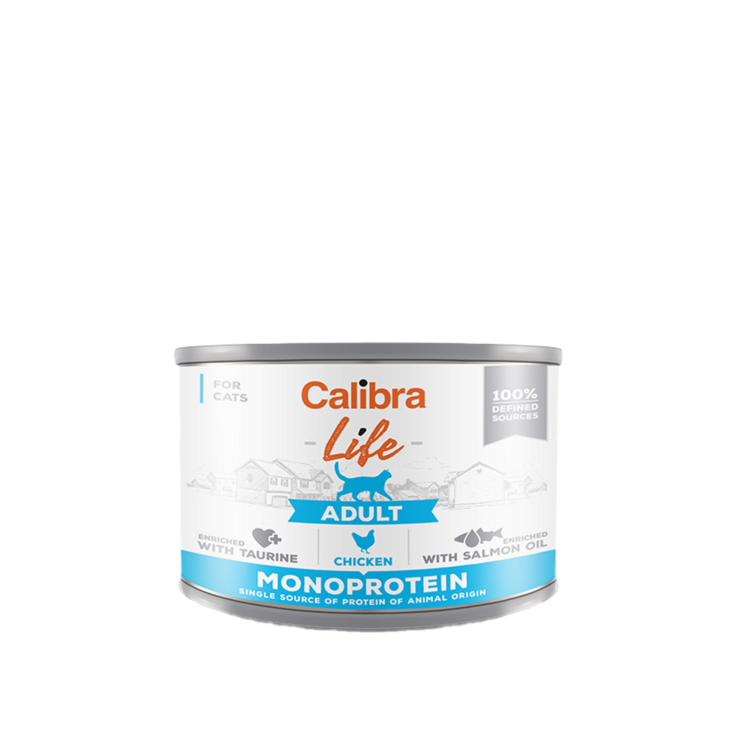 Calibra Cat Life Adult Nassfutter - Huhn - 6 x 200 g von Calibra