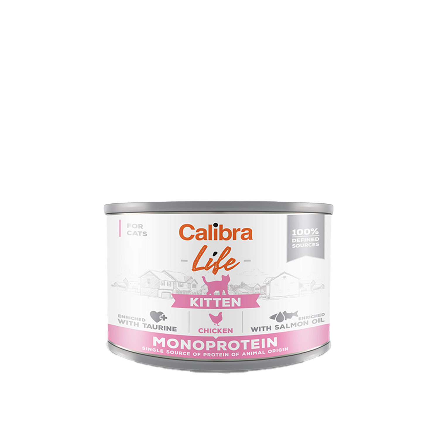 Calibra Cat Life Kitten Nassfutter - Huhn - 6 x 200 g von Calibra