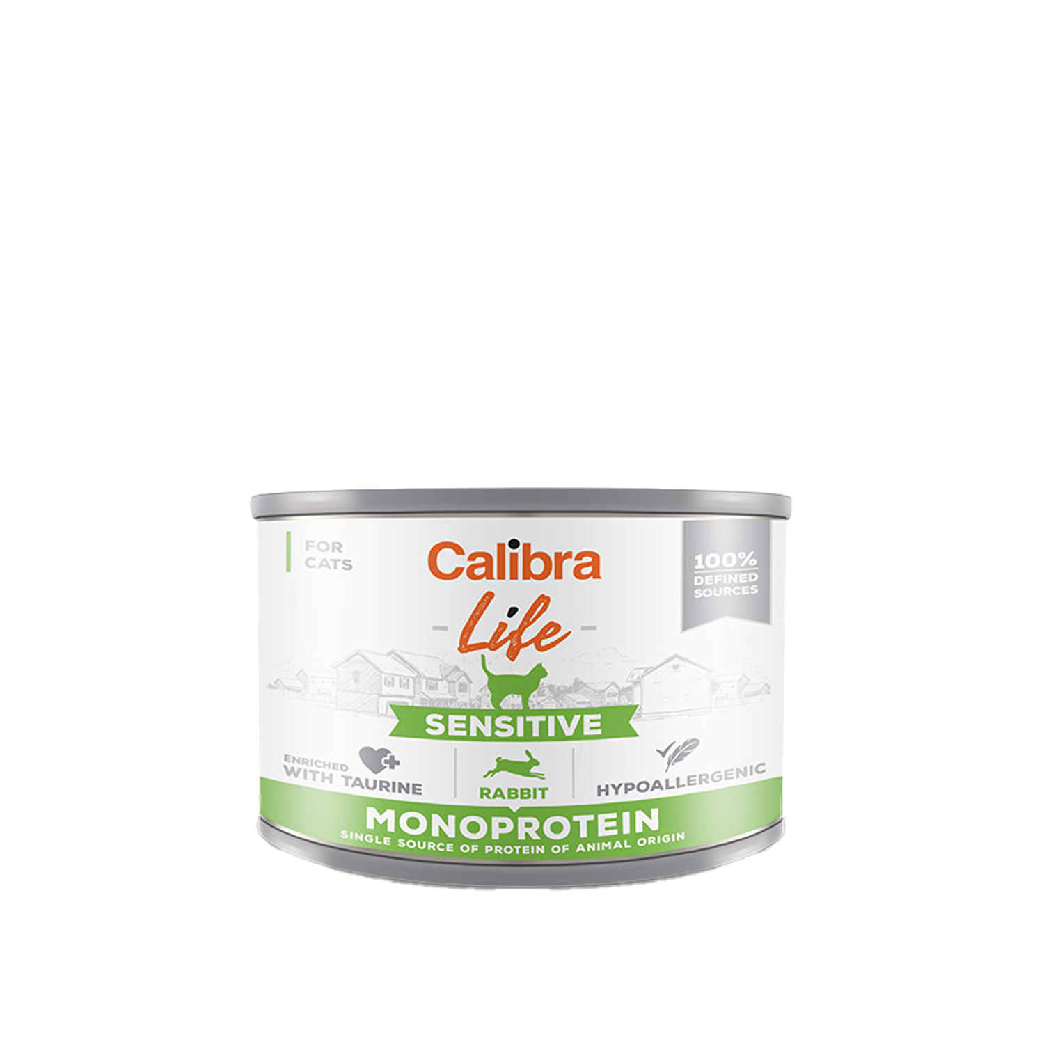 Calibra Cat Life Sensitive Nassfutter - Kaninchen - 6 x 200 g von Calibra