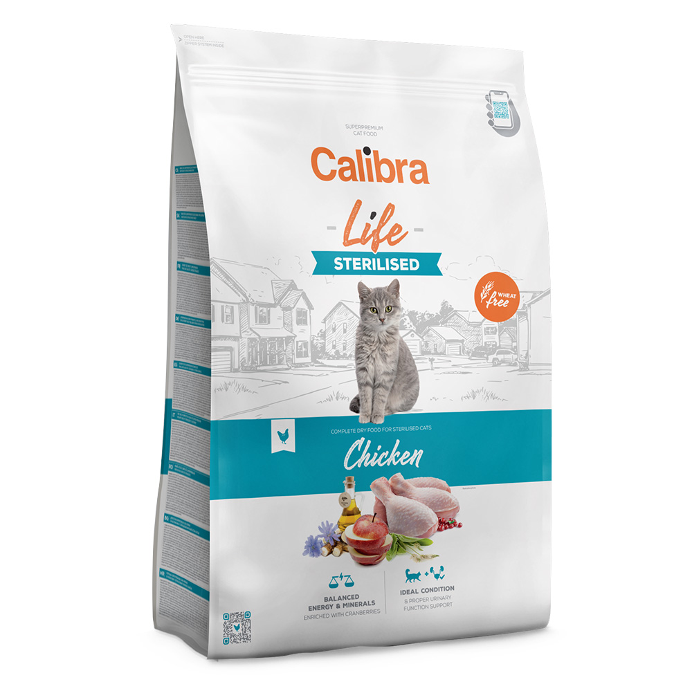 Calibra Cat Life Sterilised Huhn - 6 kg von Calibra