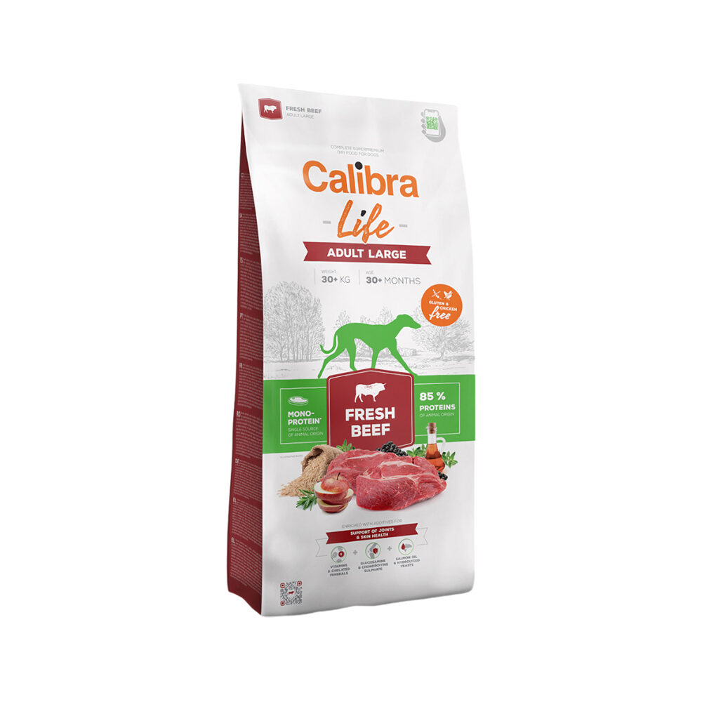 Calibra Dog Life Adult Große Rassen - Rindfleisch - 2,5 kg von Calibra