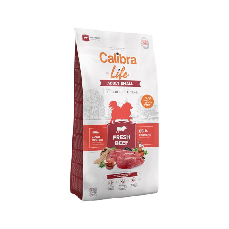 Calibra Dog Life Adult Kleine Rassen - Rindfleisch - 1,5 kg von Calibra