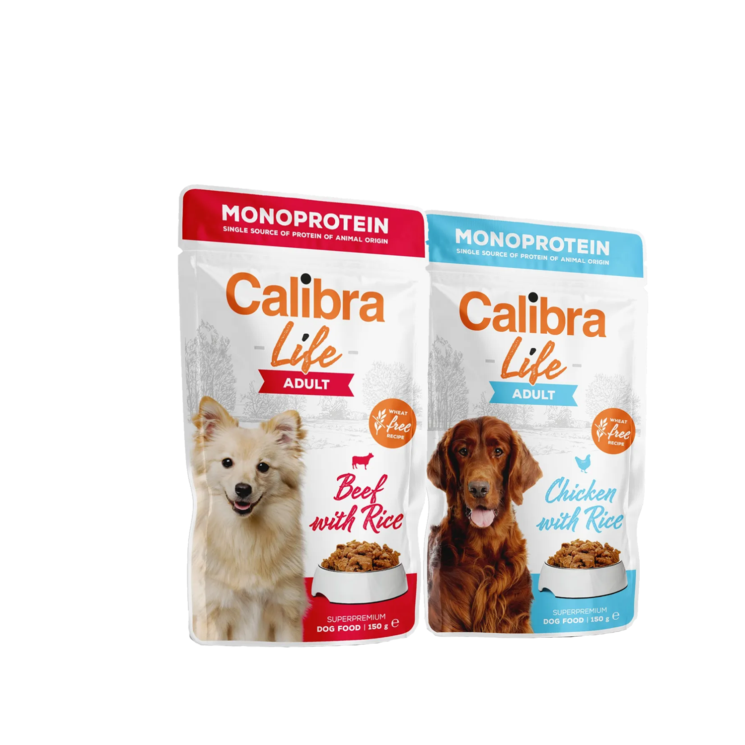 Calibra Dog Life Adult Nassfutter – Huhn – 10 x 150 Gramm Calibra Dog Life Adult Nassfutter – Huhn – 10 x 150 Gramm von Calibra