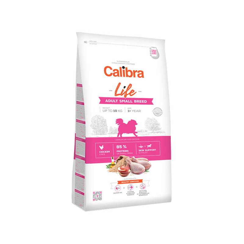 Calibra Dog Life Adult Small Breed - Huhn - 1,5 kg von Calibra