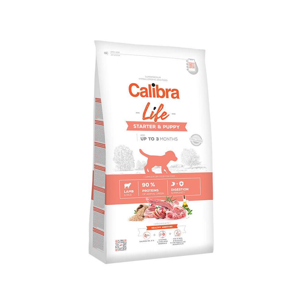 Calibra Dog Life Starter & Puppy - Lamm - 2,5 kg von Calibra