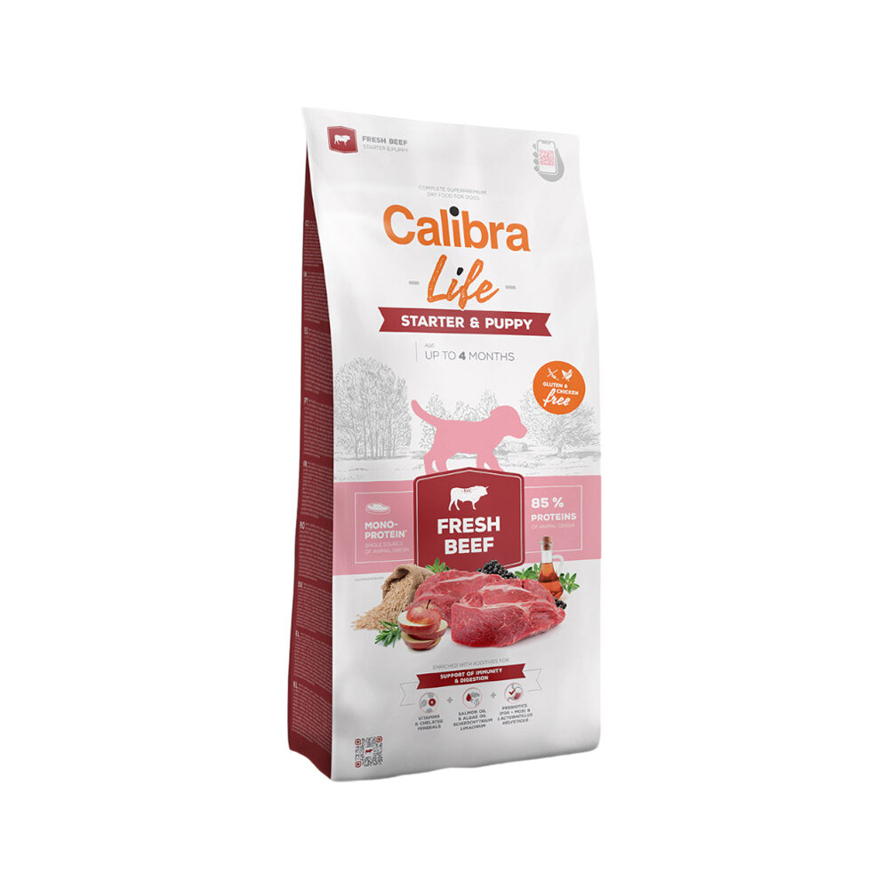 Calibra Dog Life Starter & Puppy - Rindfleisch - 12 kg von Calibra