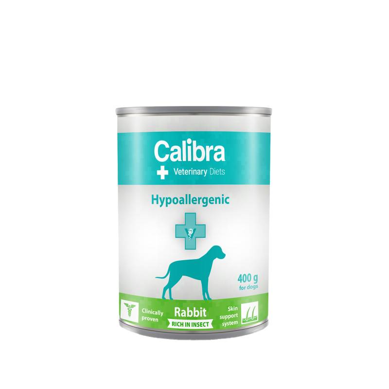 Calibra Dog VD - Hypoallergenic Kaninchen & Insekten - Nassfutter - 6 x 400 von Calibra