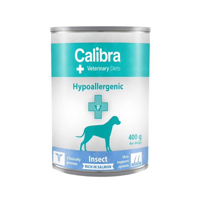 Calibra Dog VD - Hypoallergenic Lachs & Insekten - Nassfutter - 6 x 400 g von Calibra