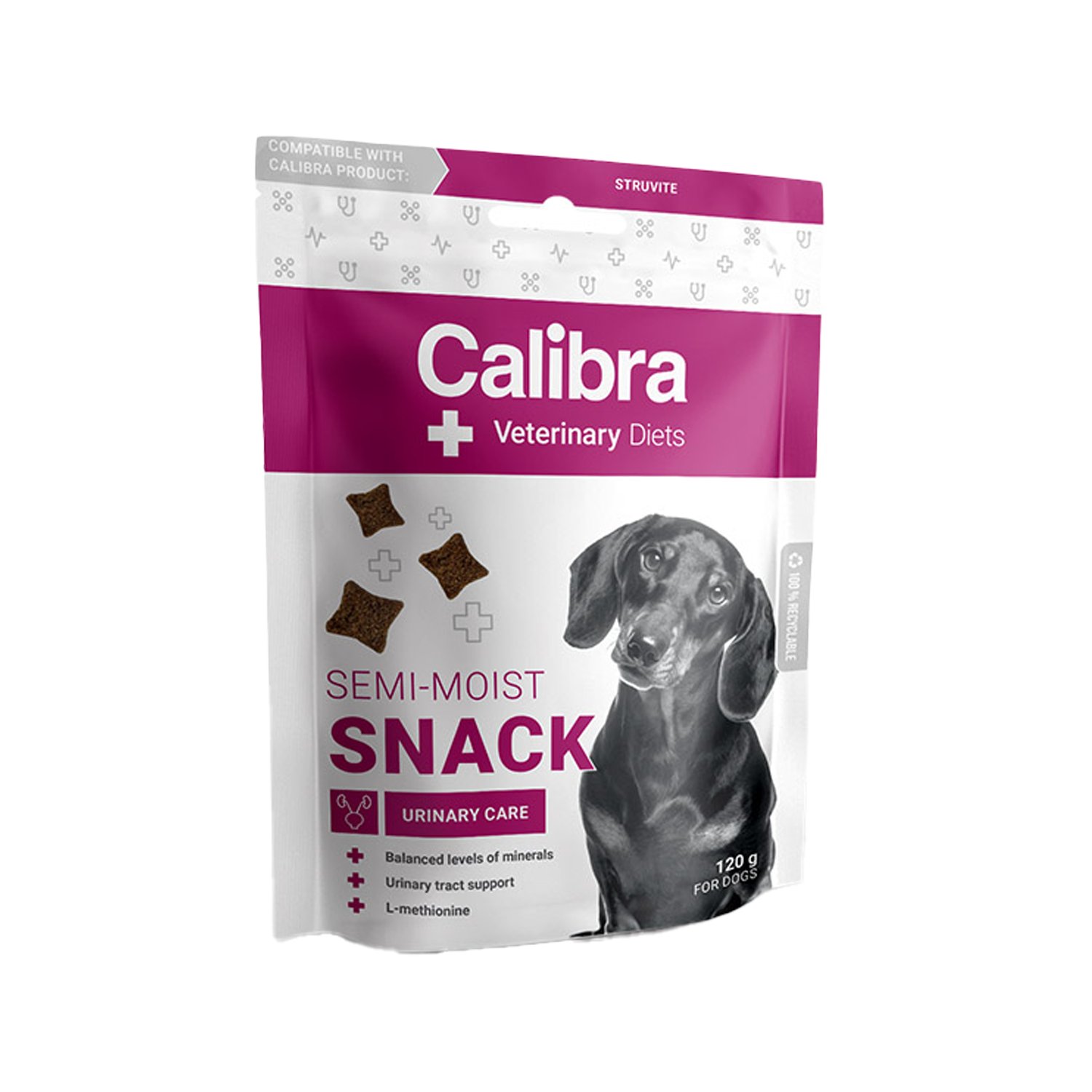 Calibra Dog Veterinary Diets - Urinary Care Semi-Moist Snack - 120 g von Calibra